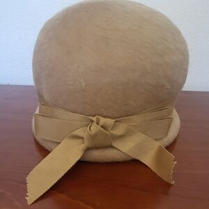 Vintage Wool Henry Pollak 'Supra Soie' Bucket Hat. Union Made. Estate Sale.